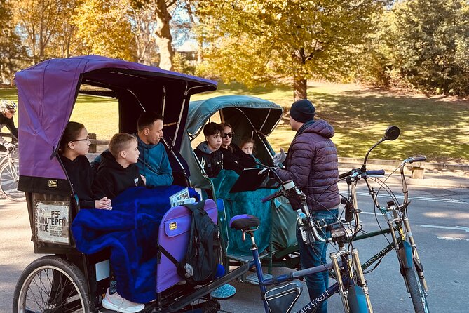 1 or 2 hour Central Park Pedicab Tour. - Key things to know before you pedal Central Park