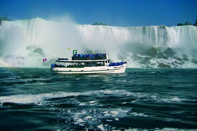 2-Day Niagara Falls Experience from NYC - American Side Niagara: American Falls, Goat Island, Luna Island, Plus a Night Tour