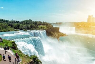 2-Day Niagara Falls US, WatkinsGlen w/Scenic Hotel Upgrade Option - Day 1 En Route: Corning Glass Museum and the Summer Watkins Glen Option