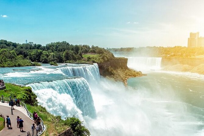 2-Day Niagara Falls US, WatkinsGlen w/Scenic Hotel Upgrade Option - Day 1 En Route: Corning Glass Museum and the Summer Watkins Glen Option