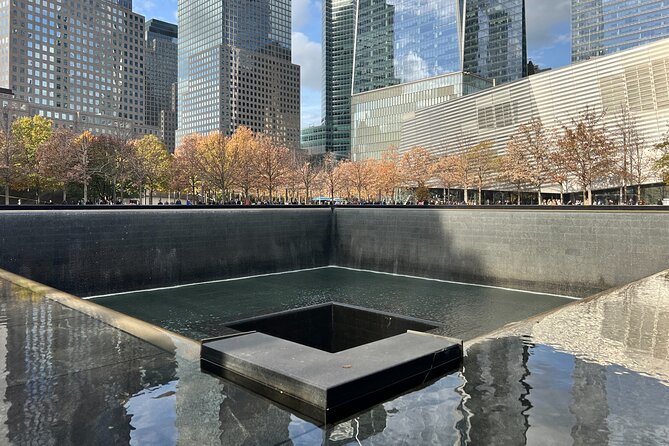 9/11 Full Story Private Tour - Starting at Jacob Wrey Mould Fountain: getting oriented quickly