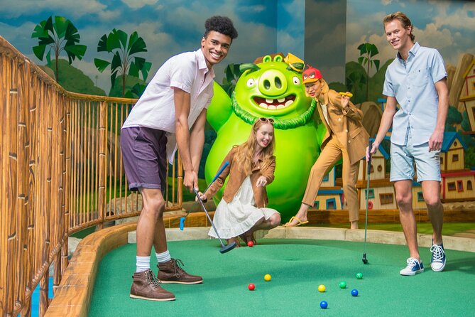 American Dream Angry Birds Indoor Mini Golf Ticket - Price and Value: What $21.32 Buys You