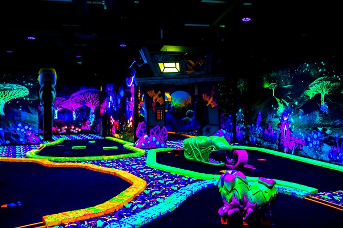 American Dream Black Light Indoor Mini Golf Ticket - Key points to know before you go