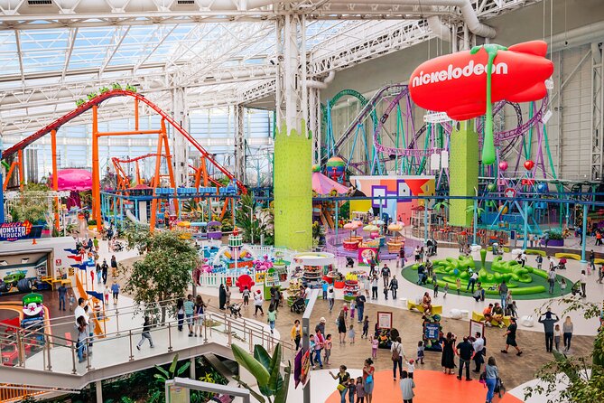 American Dream Nickelodeon Universe Indoor Theme Park Ticket - Live Character Entertainment That Breaks Up the Lines