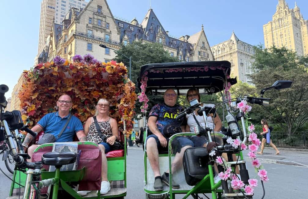 Best of NYC:Top-Rated Sex and the City Hotspots Pedicab Tour - Key Things to Know Before You Go