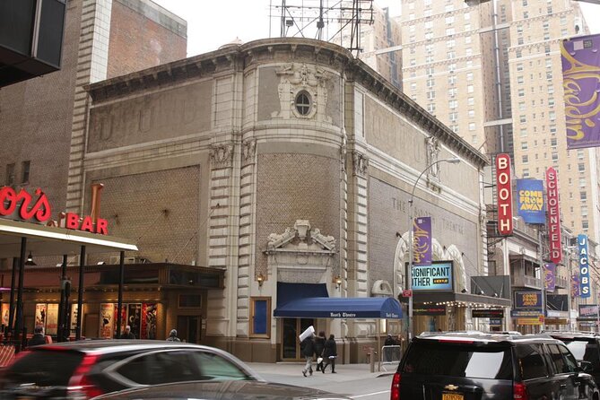 Broadway: A Self-Guided Audio Tour of the World's Iconic Theatre District - TKTS and M&M’s World: quick photo stops with built-in context