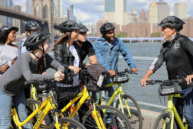 Brooklyn Bridge and Waterfront 2-hour Guided Bike Tour - Hudson River traffic-free time: the best “NYC stress saver”