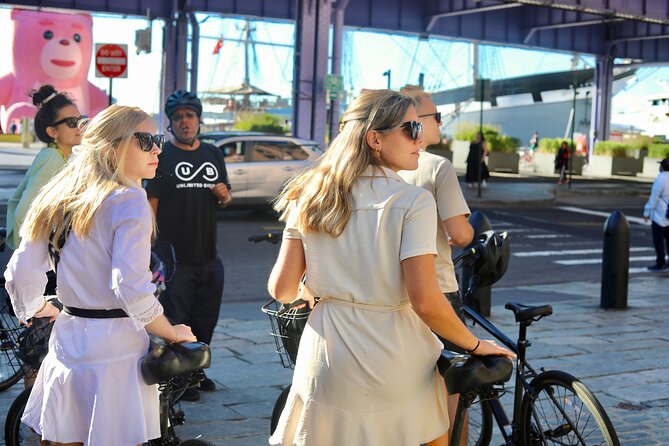 Brooklyn Bridge and Waterfront 2-hour Guided Bike Tour - Downtown highlights en route: Wall Street, Ellis Island views, and South Street Seaport