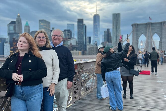 Brooklyn Bridge Sunset Walking Tour - Brooklyn Bridge Stop: Walk the Whole Span and Learn the Builders