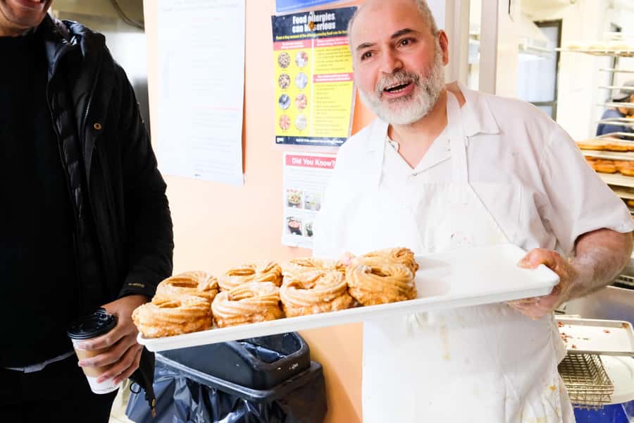 Brooklyn Delicious Donut Adventure by Underground Donut Tour - Stop two: Peter Pan and the joy of comparison