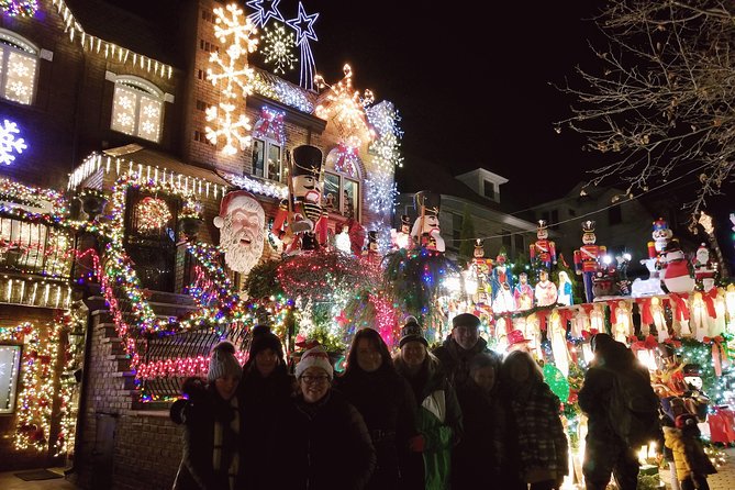 Brooklyn Dyker Heights Christmas Wonderland Bus Tour - SeaGlass, Staten Island Ferry views, and a tunnel that locals brag about