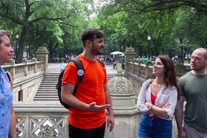 Central Park: Bethesda Terrace, Strawberry Fields, Bow Bridge - Boathouse, the Ramble, and the lake-side shift toward Bow Bridge