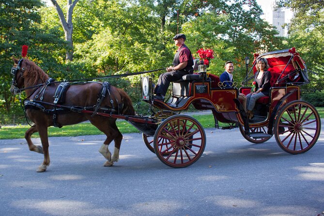 Central Park Carriage Ride w/ Drop Off @ Tavern On Green (45 min) - Drivers matter: the storytelling style people praise