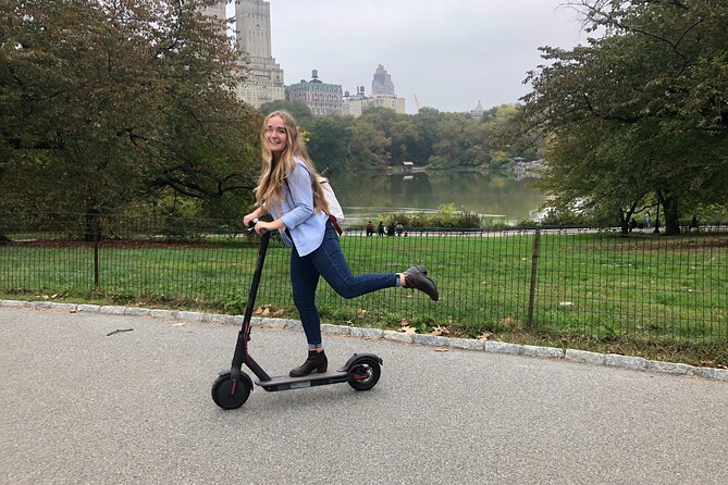 Central Park Electric Scooter Rentals - Entering the experience at 203 W 58th St