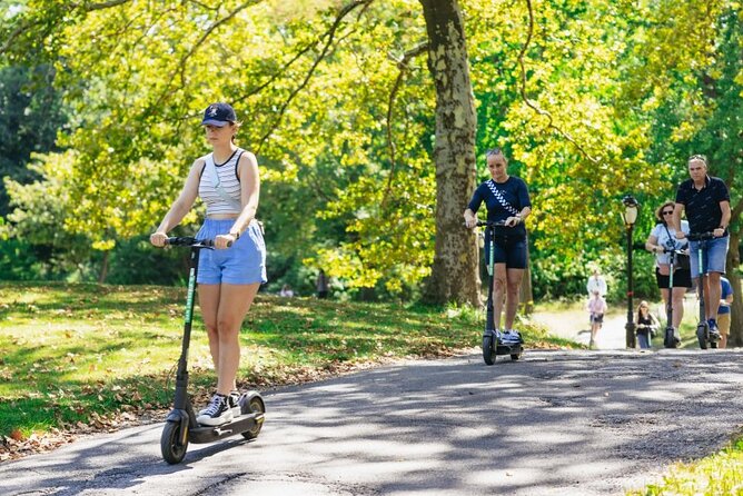 Central Park Electric Scooter Rentals - How fast you go, and what that means for planning