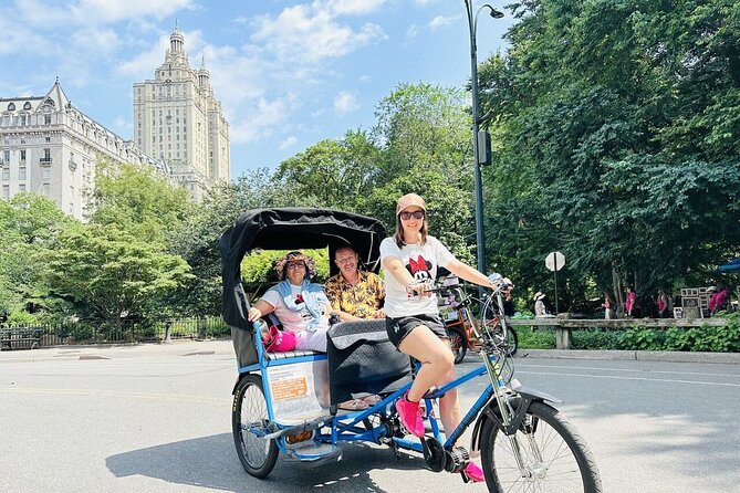 Central Park Film Spots and Celebrity Homes Pedicab Tour - Bow Bridge and the Lovers Bridge Effect