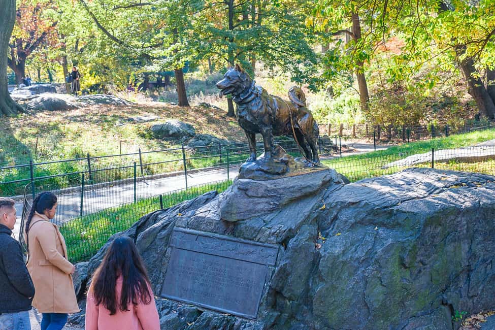 Central Park Guided Walking Tour - Cherry Hill, The Falconer, and quieter sculpture moments