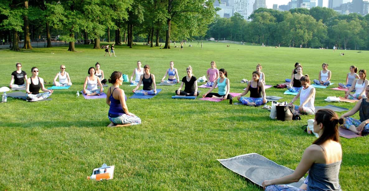 Central Park, New York: Yoga Classes in the park since 2012 - Central Park’s Sheep Meadow: The Real Reason This Yoga Feels Different