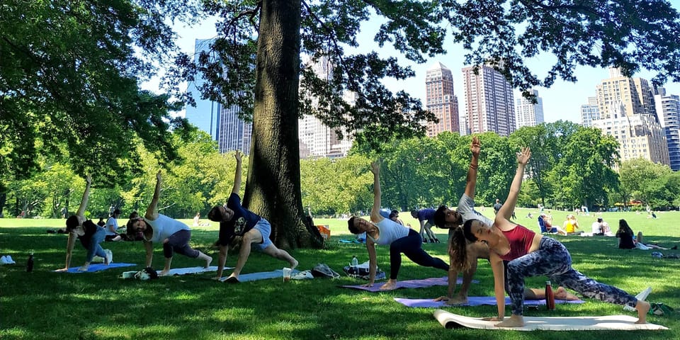 Central Park, New York: Yoga Classes in the park since 2012 - What You’ll Feel After: Calm Mind, Energized Body