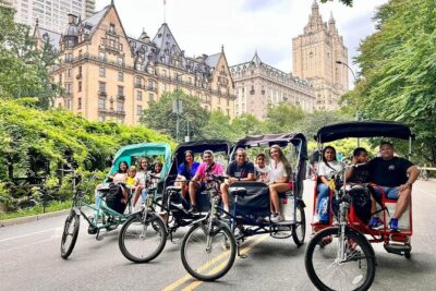 Central Park Pedicab Guided Tour - Entering the park from 6697 Central Park S
