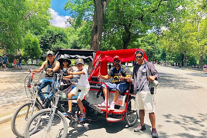 Central Park Pedicab Guided Tours - 1, 1.5 & 2Hrs - Belvedere Castle views and the Jacqueline Kennedy Reservoir stop