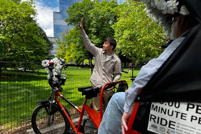 Central Park Pedicab Tours - History and Movie Locations - How to make the most of your pedicab time (without rushing)