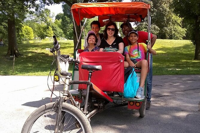 Central Park Pedicab Tours with New York Pedicab Services - Cherry Hill Plaza and the Conservatory Water Connection