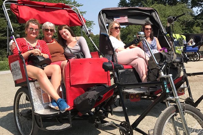 Central Park Private Pedicab Tour for 1 Hour - Price and value: paying for convenience and a guide’s time