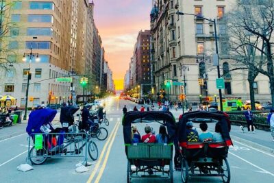 Central Park privet pedicab delux tour -1 hour - Meeting at 1413 6th Ave and What the 9:00 AM Start Means