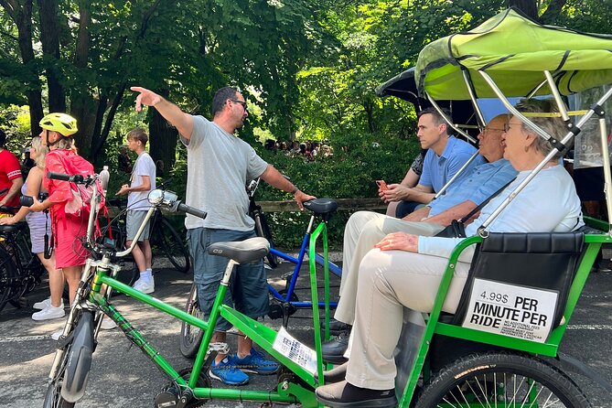 Central Park privet pedicab delux tour -1 hour - Who Should Book This Pedicab Tour?