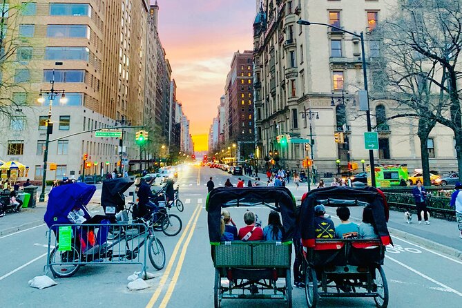Central Park privet pedicab delux tour -1 hour - Meeting at 1413 6th Ave and What the 9:00 AM Start Means