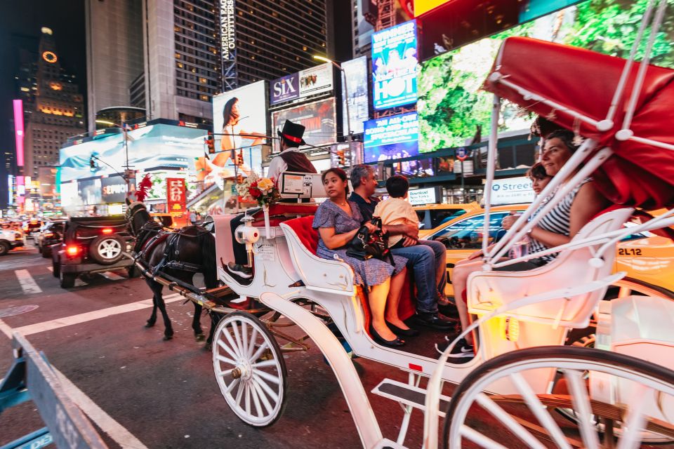 Central Park, Rockefeller & Times Carriage Ride (4 Adults) - Key Highlights You’ll Care About