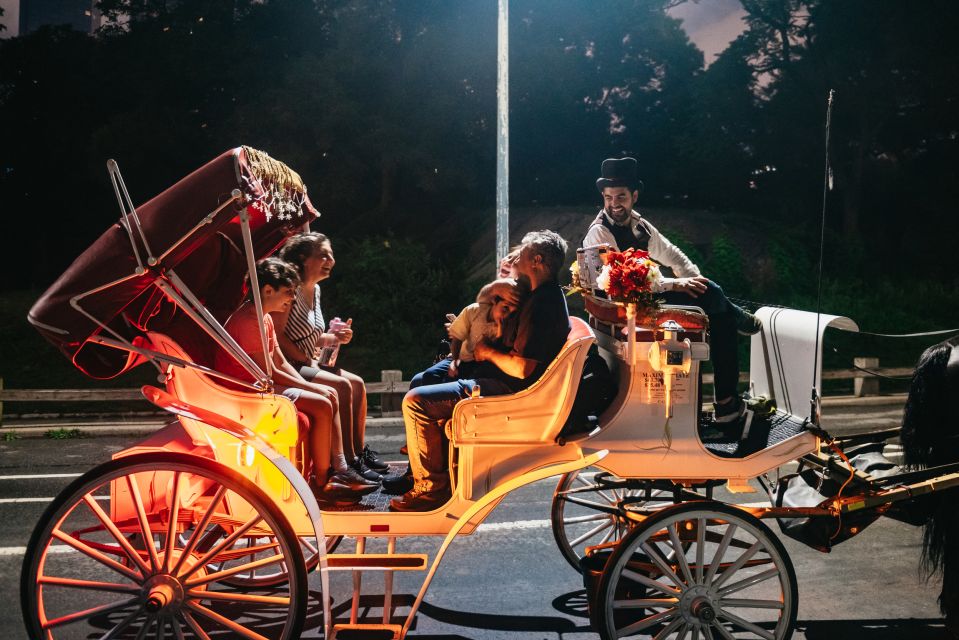 Central Park, Rockefeller & Times Carriage Ride (4 Adults) - Horse carriage logistics: what 50 minutes feels like in real life