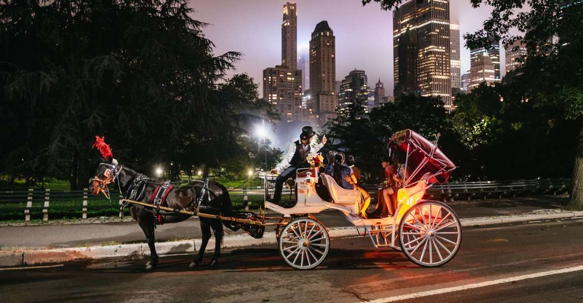 Central Park, Rockefeller & Times Carriage Ride (4 Adults) - Price and value: $295 per carriage for up to four