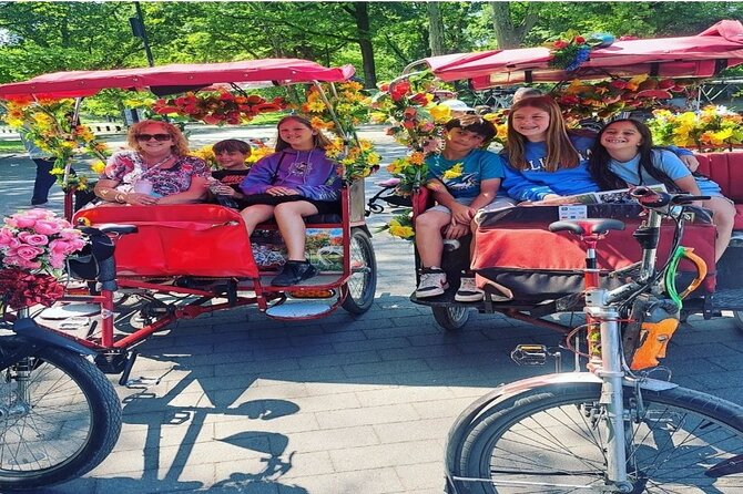 Central Park Tour Bike and Pedicab - Accessibility and Family Comfort: Stroller and Wheelchair Fit