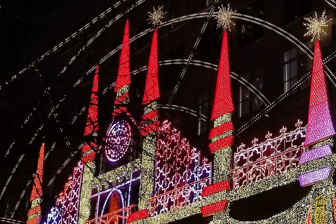 Christmas Holiday Lights NYC Sightseeing Tours with Special Gifts - Times Square, Macy’s, and Bryant Park: The Holiday Commercial Heart