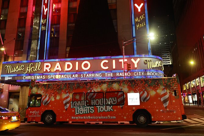 Christmas Holiday Lights NYC Sightseeing Tours with Special Gifts - Radio City Rockettes: A Holiday Show You Can Pair With This Tour
