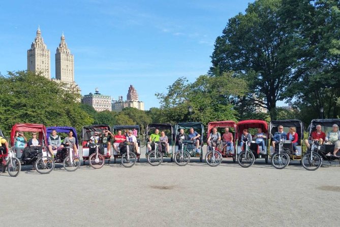 Deluxe Central Park Pedicab Tour - Stop 1: Wollman Rink for big-park energy and skyline views