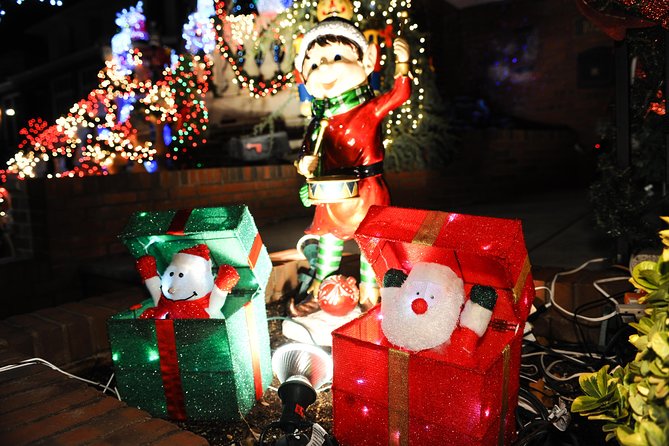 Dyker Heights Christmas Lights Express Bus from Times Square - Hot cocoa, holiday cookies, and winter comfort on the coach