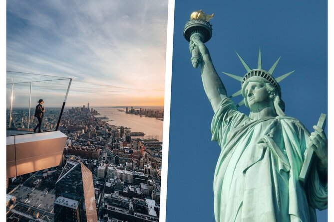 Edge Observation Deck & Optional Statue of Liberty 60 min Sightseeing Cruise - First stop: a 60-minute harbor cruise from Pier 36