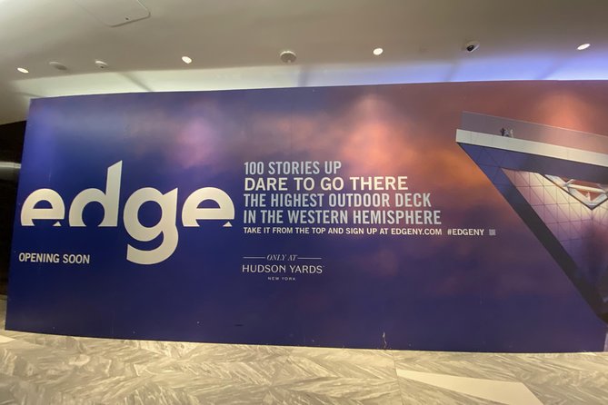 Edge Observation Deck Times Square & Hudson Yard Tour - Hudson Yards: finish strong on the West Side