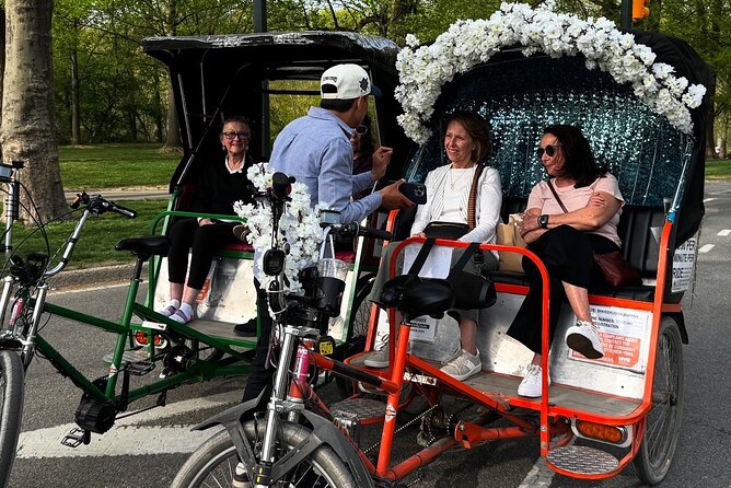 First Class Central Park Tour – Iconic Views & VIP Photo Moments - Riding start: the private pedicab that makes Central Park easier
