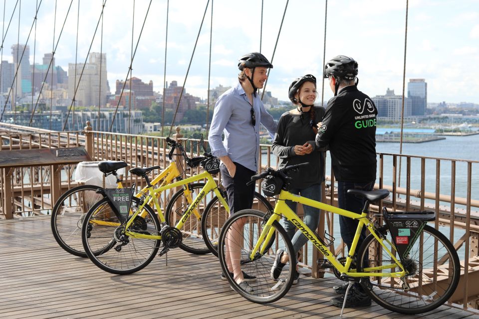From Manhattan: 2-Hour Brooklyn Bridge Bike Tour - Getting Started at Unlimited Biking (79 Chambers Street) Without Losing Time