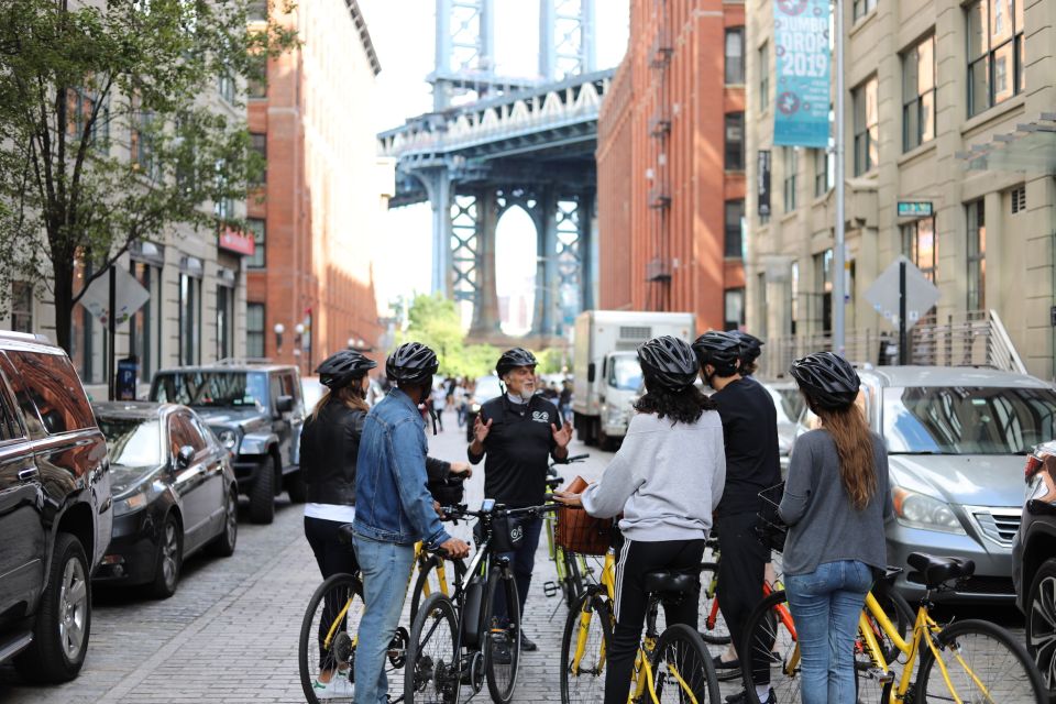 From Manhattan: 2-Hour Brooklyn Bridge Bike Tour - Brooklyn Bridge Photo Time: Lower Manhattan Views at Pedal Speed