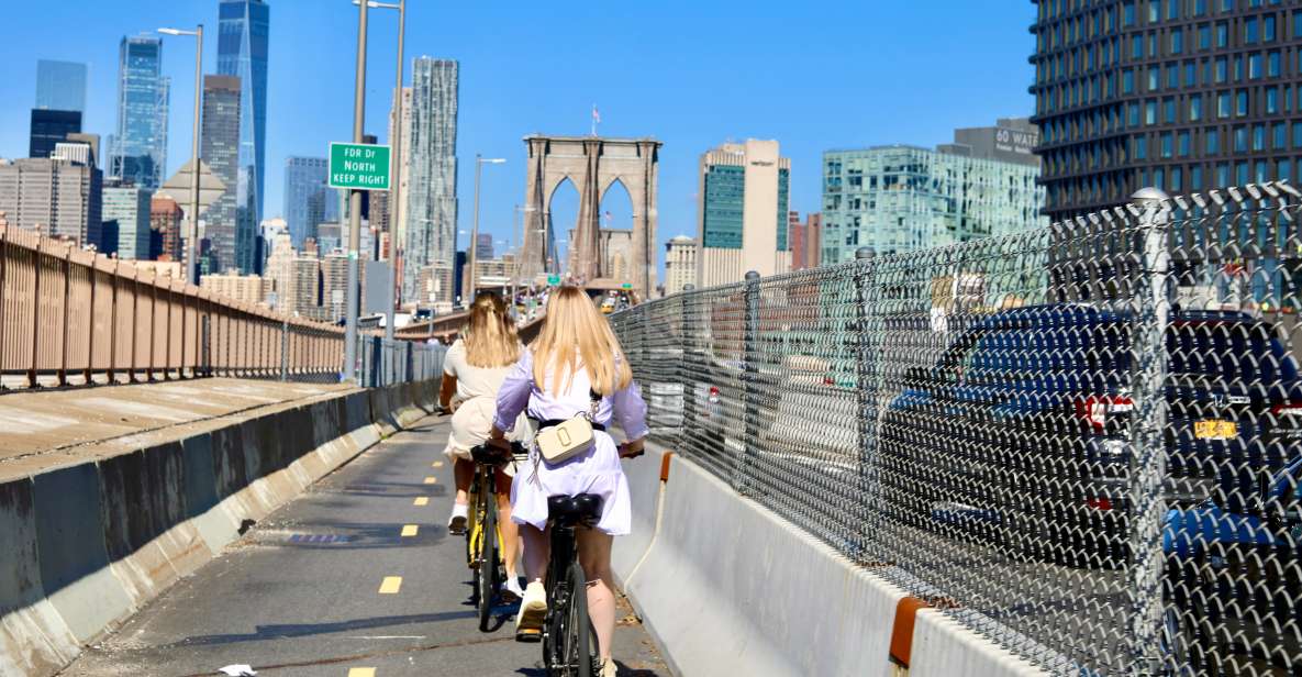 From Manhattan: 2-Hour Brooklyn Bridge Bike Tour - Pace, Group Rhythm, and Safety on Hybrid Bikes