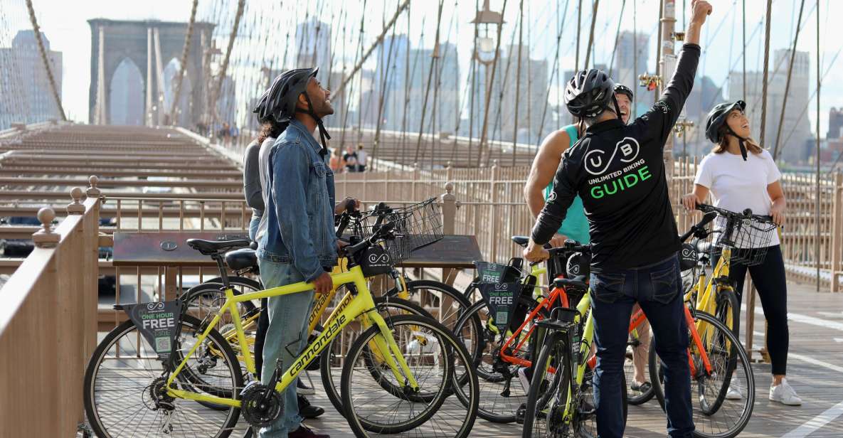 From Manhattan: 2-Hour Brooklyn Bridge Sightseeing Bike Tour - The Smart Way To See Manhattan and Brooklyn in 2 Hours