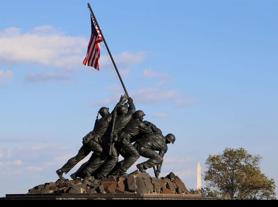 From New York: Washington Excursion in 1 Day - The Kennedy brothers tomb and the return stop with Manhattan illuminated