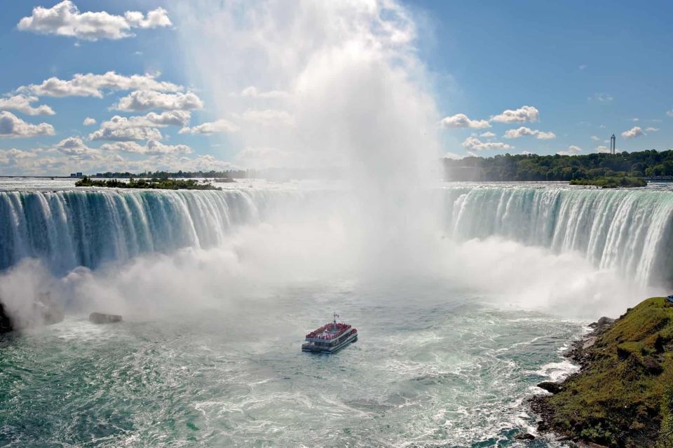 From NYC: Full-Day Niagara Falls Tour by Van - The Falls View Circuit: Prospect Point, Luna Island, and more