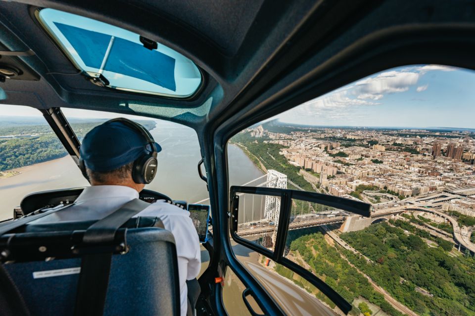 From Westchester: Private NYC Helicopter Tour for 2-6 People - The Manhattan Sights: From Yankee Stadium to Iconic Towers