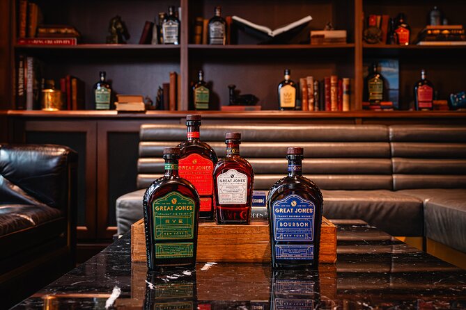 Great Jones Distilling Co. NYC Craft Whiskey Tour and Tasting - Alcohol Included: What the Tasting Setup Means